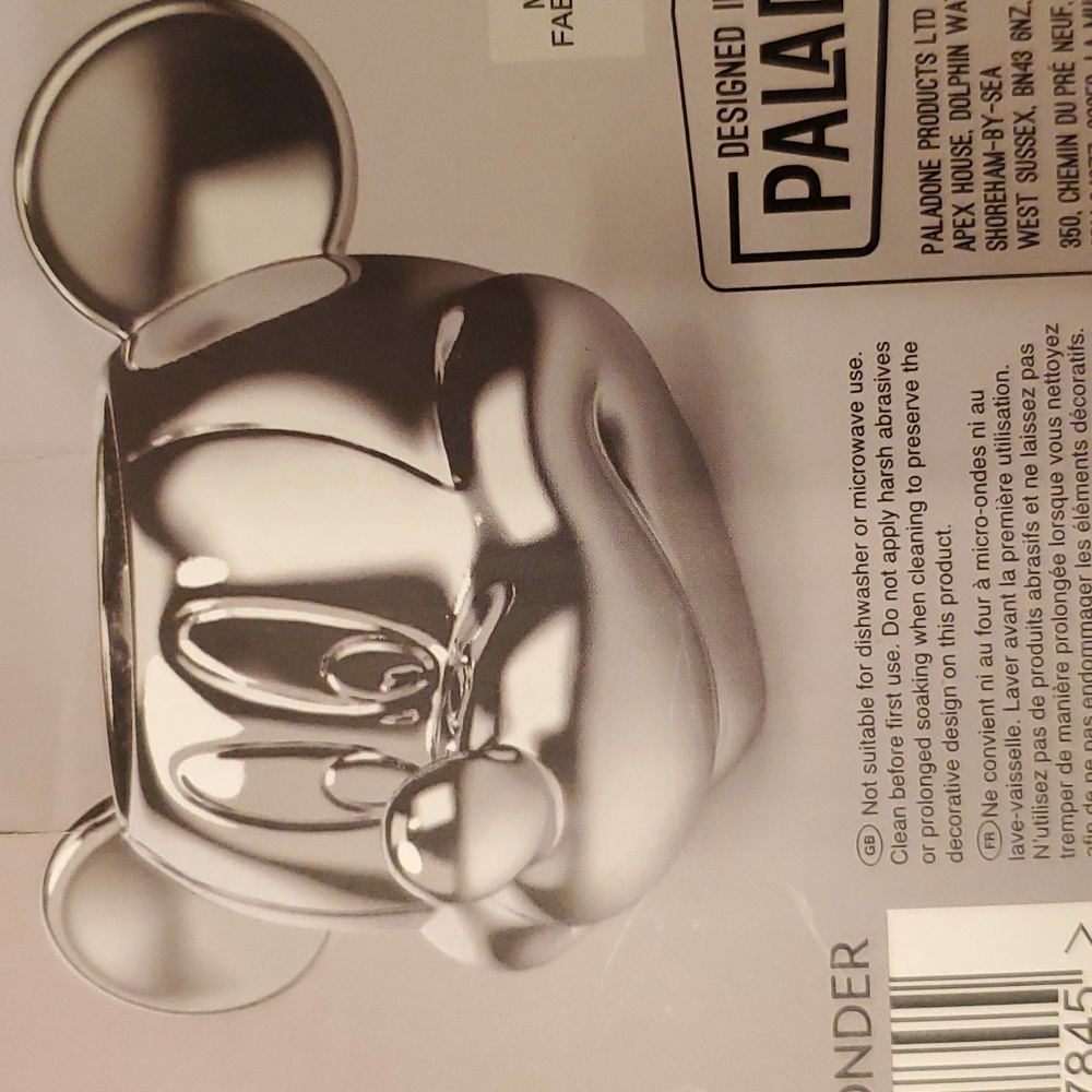 Silver Mug Disney 100th-Mickey Mouse Mug